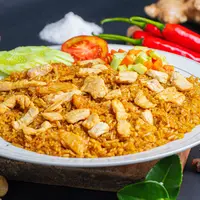 ilustrasi nasi goreng ayam/Rudi Sujirno/Shutterstock