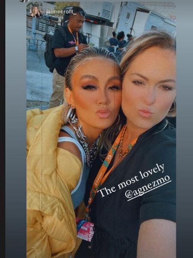 Agnez Mo manggung di Sound Money Fest Miami (Foto: Instagram/@agnezmo)