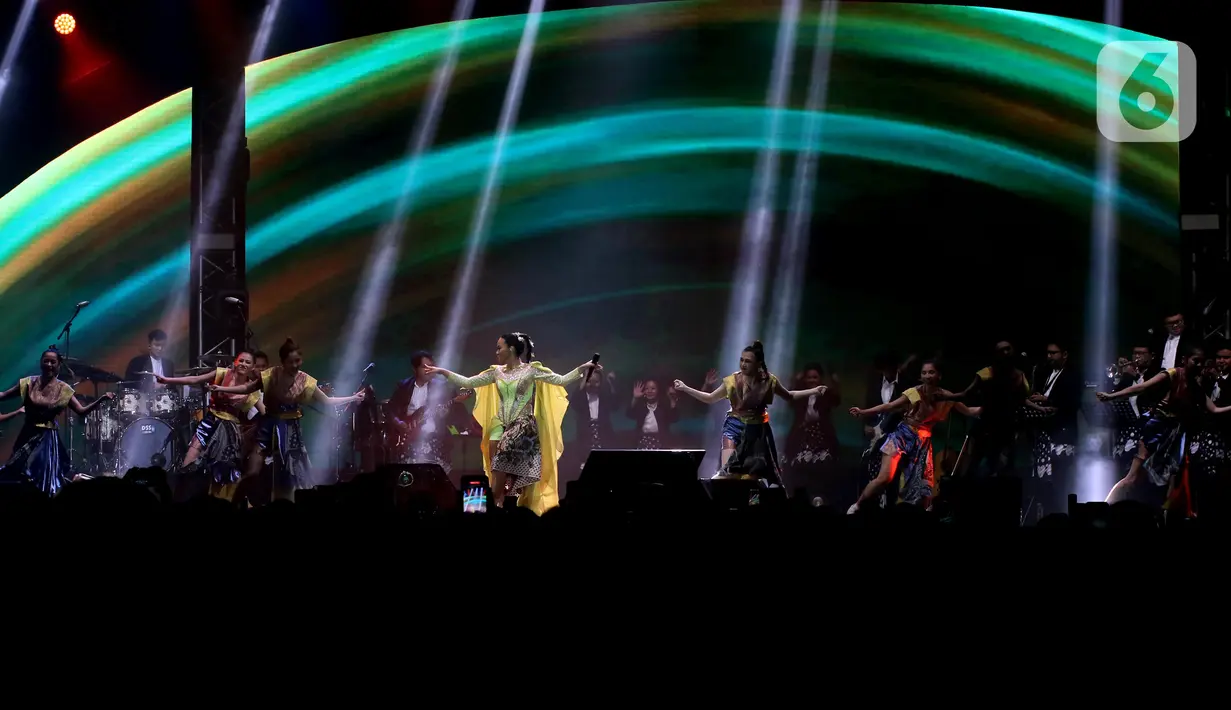 Sebelumnya, Yura pernah mengatakan, konsernya akan menjadi sebuah pertunjukan bagi penonton yang hadir untuk merayakan apapun bentuk emosi yang dirasakan dalam hidup.  (Liputan6.com/Helmi Fithriansyah)