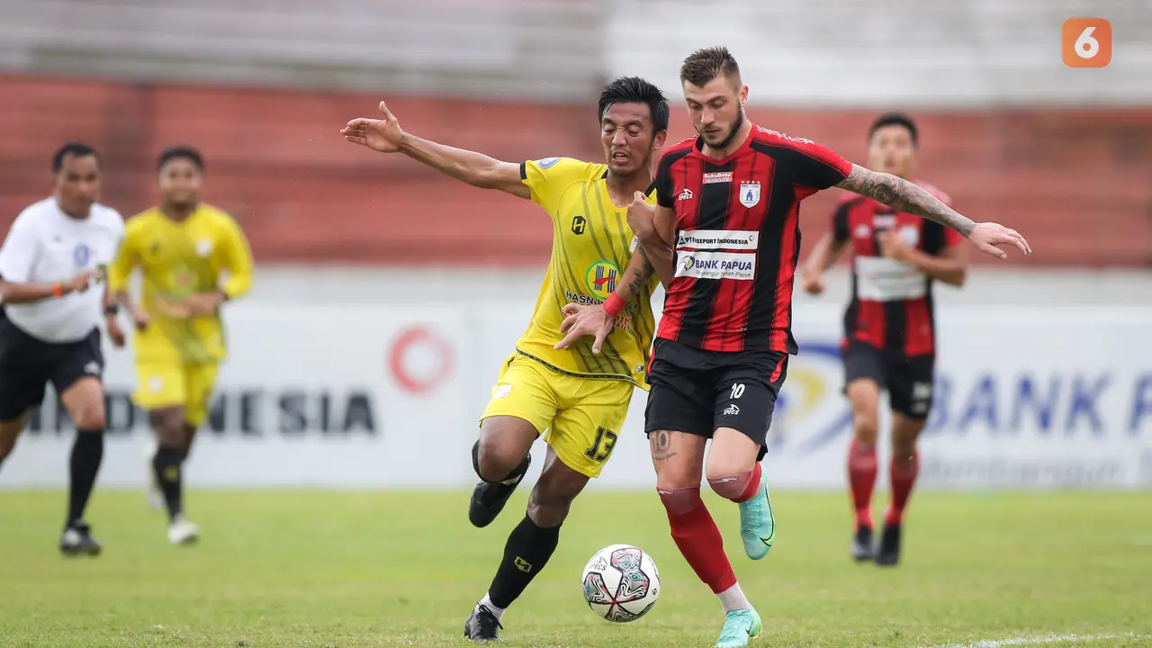 Barito Putera vs Persipura