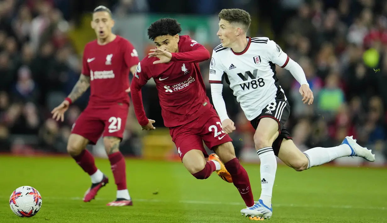 Kemenangan ini penting bagi Liverpool untuk terus menjaga asa finis di empat besar klasemen Liga Inggris 2022-2023. (AP Photo/Jon Super)