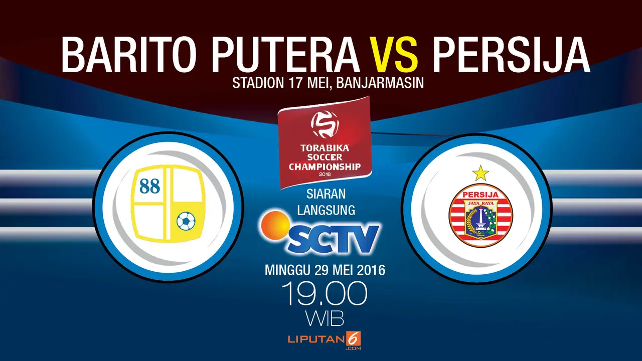 Barito Putra Vs Persija Jakarta