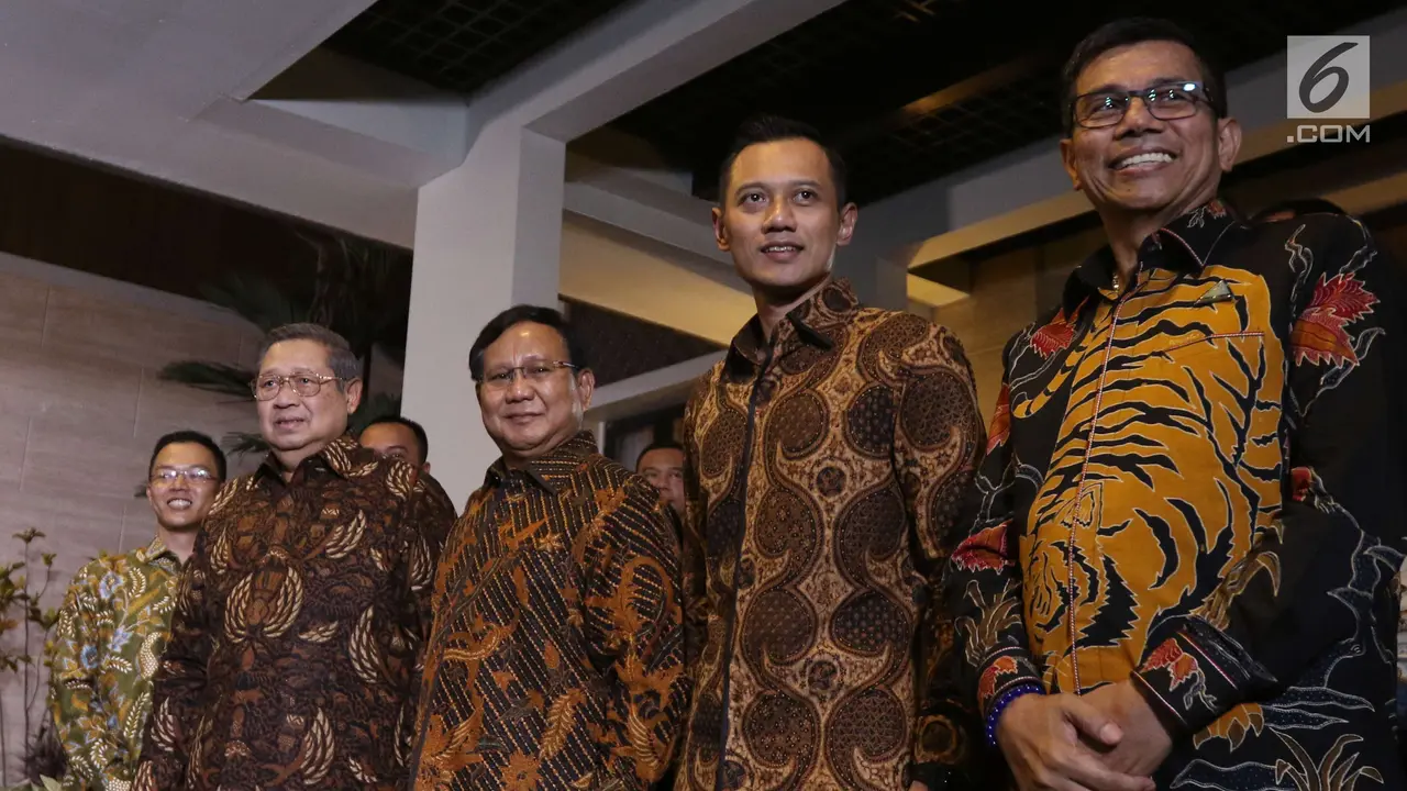 SBY Sambut Kehadiran Prabowo