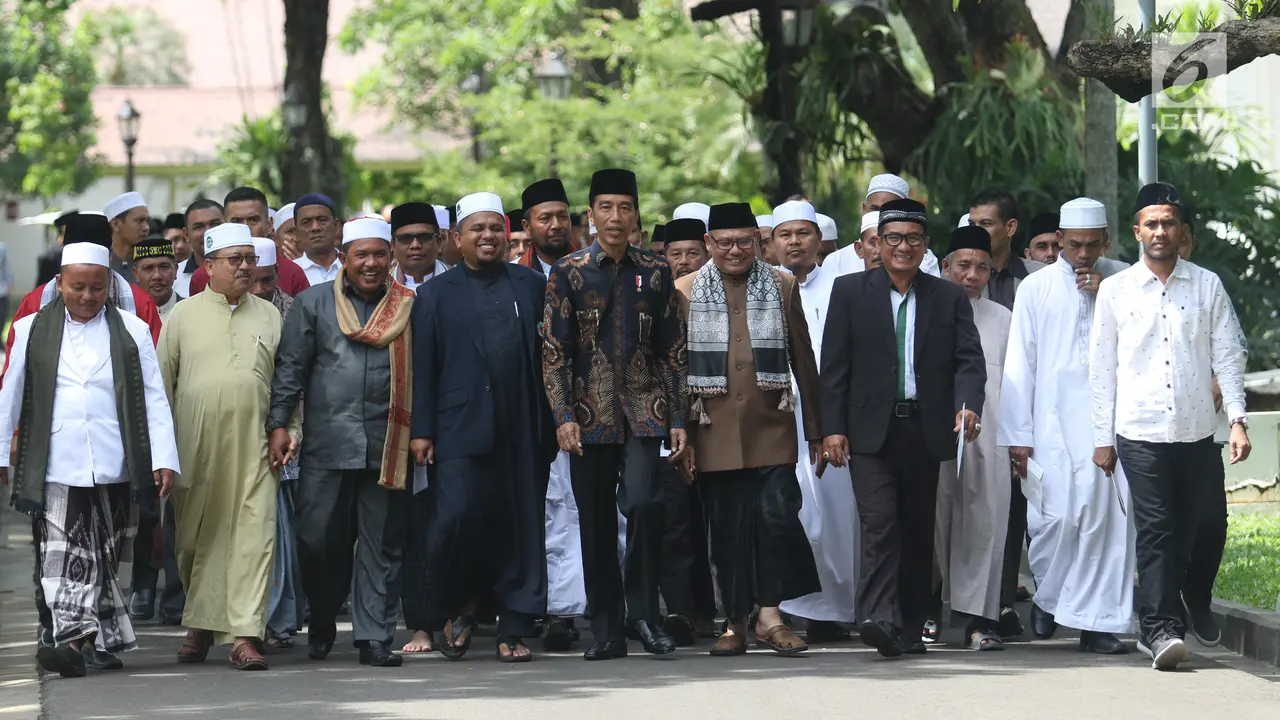 Jokowi Terima Ulama dan Tokoh Masyarakat Aceh