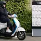 Kymco iONEX, ada dua baterai untuk jarak tempuh 200 kilometer. (Foto: Kymco)