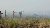 Pekanbaru Membara, Semak Belukar dan Gambut Sulit Didinginkan