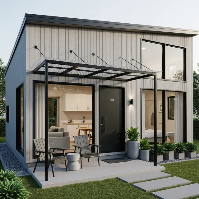 Model Rumah Kecil Ukuran 4x6 Meter dengan Budget Rp 100 Juta