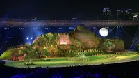 Pembukaan Asian Games (foto: Twitter/@giewahyudi/brilio)