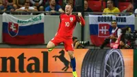 Kapten tim nasional Inggris, Wayne Rooney. (AFP/Joe Klamar)