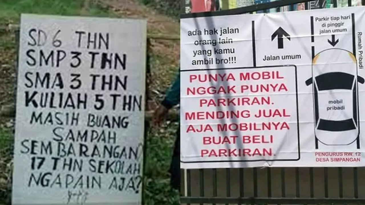 6 Pengumuman Sindir Tetangga Ini Bikin Geregetan, Melatih Kesabaran