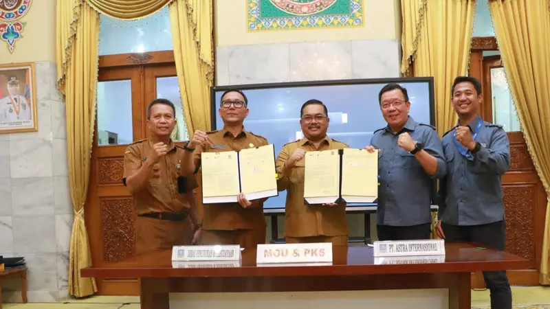 MoU Pemkab Serang dengan BPJS Ketenagakerjaan. (Jumat, 30/08/2024). (Pemkab Serang).