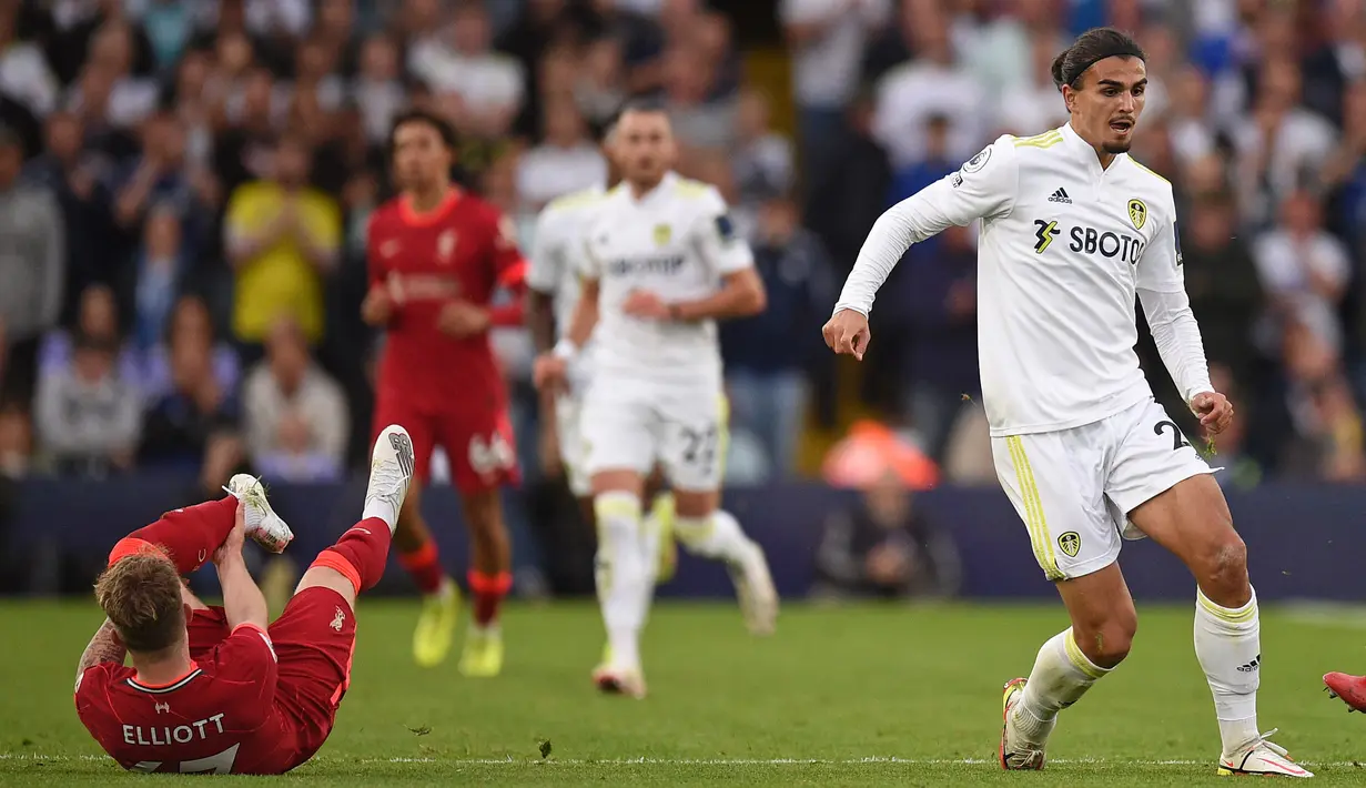 Gelandang Liverpool itu akan menjalani operasi akibat cedera berat pada pergelangan kaki. (Foto:AFP/Oli Scarff)