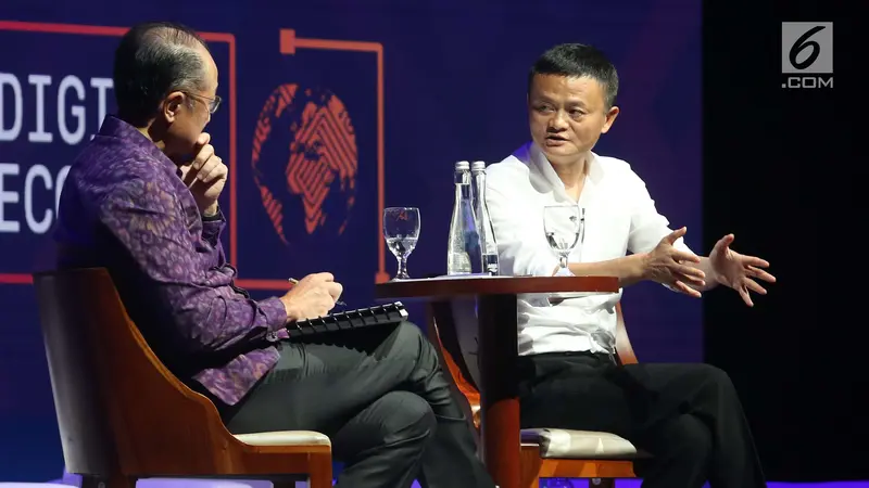 Jack Ma Bicarakan Digital Ekonomi di Depan Delagasi IMF-Bank Dunia