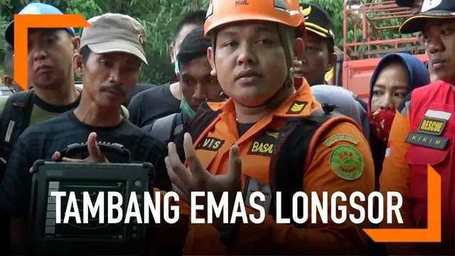 Tim Basarnas menyampaikan perkembangan pencarian korban longsor tambang emas di Bolaang Mongondow, Sulawesi Utara.