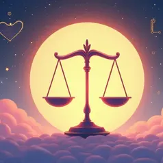 logo ramalan zodiak libra (sumber: AI generated)
