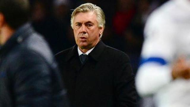 Carlo Ancelotti. (c) AFP