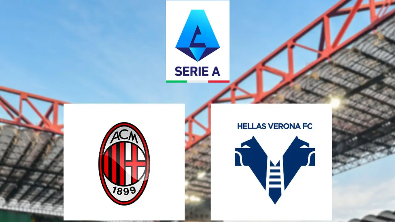 Liga Italia - AC Milan Vs Verona