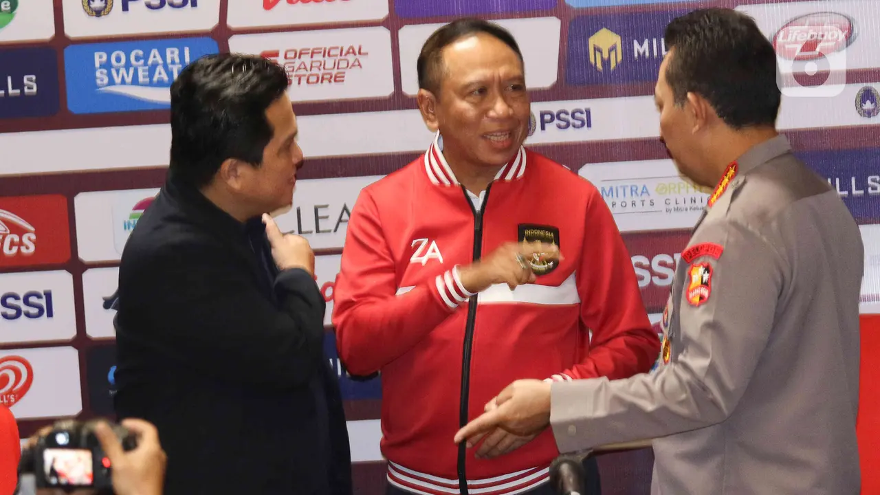 Ketum PSSI Erick Thohir Gandeng Kapolri Beri Kartu Merah untuk Mafia Bola