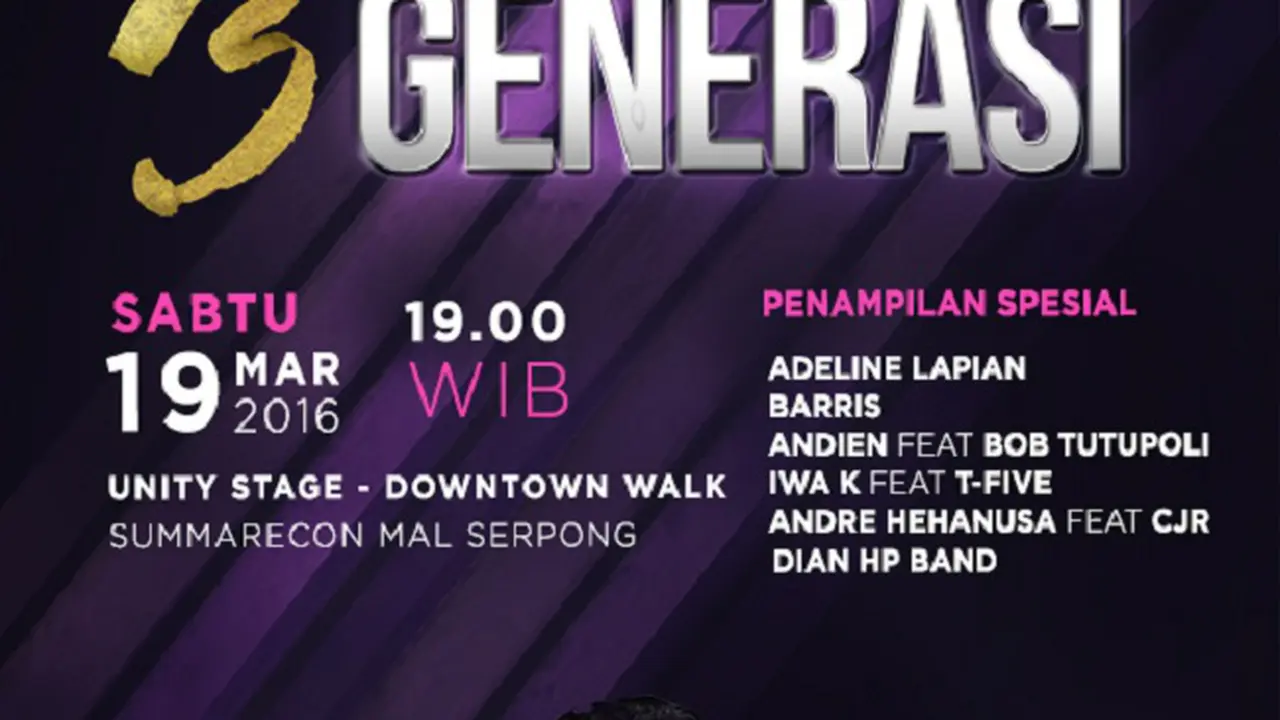 Konser 3 Generasi