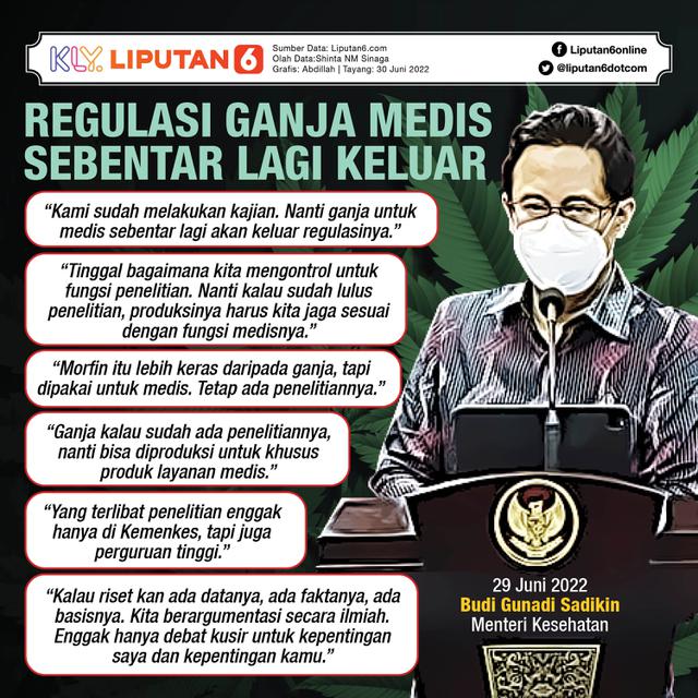 Infografis Regulasi Ganja Medis Sebentar Lagi Keluar. (Liputan6.com/Abdillah)