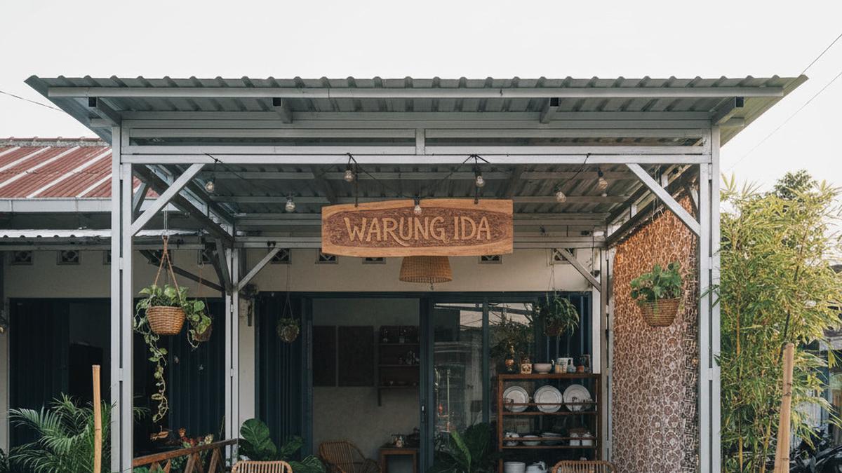 9 Desain Teras Rumah Kombinasi Baja Ringan Cocok untuk Warung Kecil, Estetis dan Fungsional