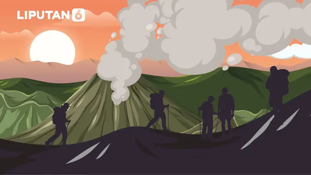 Banner Infografis Petaka Para Pendaki Saat Erupsi Gunung Marapi. (Liputan6.com/Abdillah)