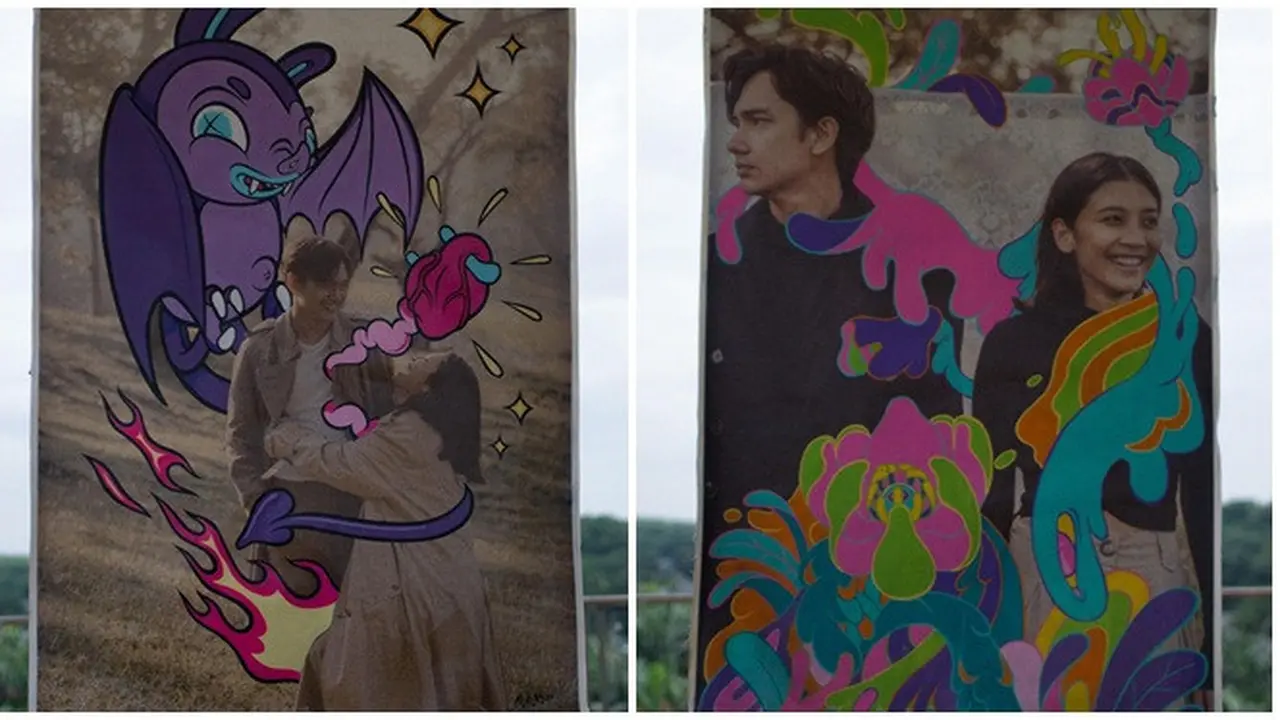 Usung Konsep Berbeda, Ini 6 Potret Prewedding Adipati Dolken dan Canti Tachril