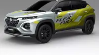 Suzuki Fronx FFV atau Flexible Fuel Vehicle yang akan tampil di Japan Mobility Show 2025. (Foto: Suzuki)