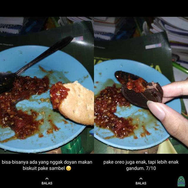 6 Potret Nyeleneh Orang Makan Sambal Ini Bikin Geleng Kepala