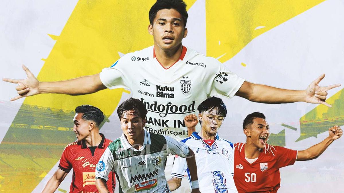 5 Pemain Muda Underrated yang Tampil Memesona di BRI Liga 1 2024 / 2025