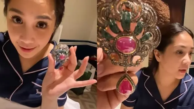 5 Perhiasan dari Raffi Ahmad untuk Nagita Slavina, Harganya Fantastis