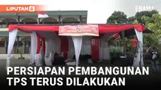 Jelang Pilkada Serentak, Persiapan Pembangunan TPS Terus Dilakukan