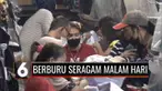 Sehari jelang pembelajaran tatap muka, Minggu (29/8) malam sejumlah orang tua sibuk berburu seragam. Lebih dari setahun penerapan pembelajaran jarak jauh (PJJ) mengakibatkan sejumlah seragam anak menjadi sempit.