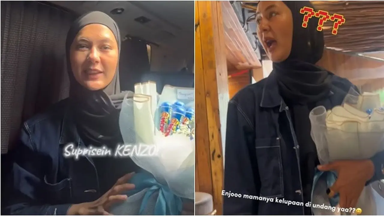 6 Momen Paula Verhoeven Gagal Beri Kejutan Ultah Anak, Baru Bisa Bertemu Malam