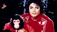 Michael Jackson bersama Bubbles, Simpanse kesayangannya