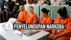Empat warga negara asing ditangkap karena mencoba menyeludupkan narkoba ke Bali. Mereka terdiri dari dua wanita Thailand, satu wanita Rusia dan seorang pria Perancis.