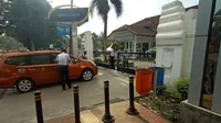 BJB KCK Banten Tutup Sementara, Karena Ada 83 Pegawainya Positif Covid-19. (Jum'at, 13/11/2020). (Yandhi Deslatama/Liputan6.com)