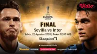 Babak final Liga Europa di Vidio. (Sumber: Vidio)