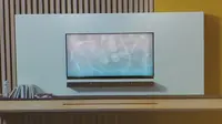 Fitur Ambient Mode di TV QLED terbaru Samsung. Liputan6.com/Jeko Iqbal Reza