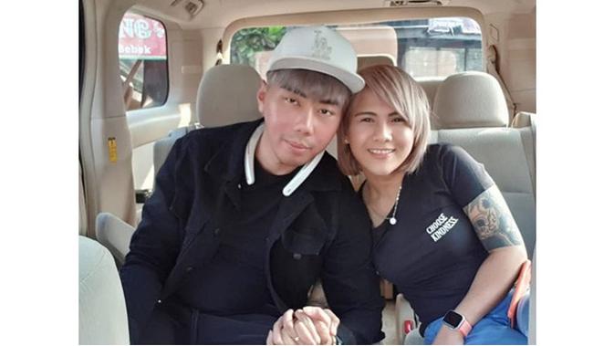 Roy Kiyoshi dan Evelyn (Sumber: Instagram/evelinnadaanjani)