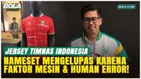 Jawaban Bos Kelme Indonesia soal Penyebab Nameset Jersey Timnas Indonesia Tidak Optimal