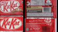 Cokelat KitKat berusia 22 tahun (Kiri Bawah). (Mega)