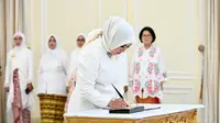 Tri Tito Karnavian dilantik sebagai Ketua Harian Dekranas pada Senin (13/1/2025). (Foto: Istimewa)