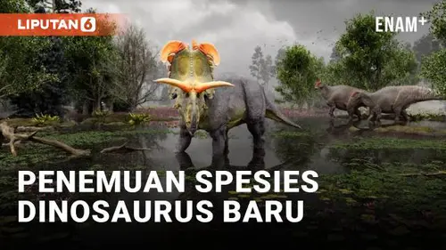 VIDEO: Spesies Baru Dinosaurus Ditemukan, Mirip Kepala Dewa Loki