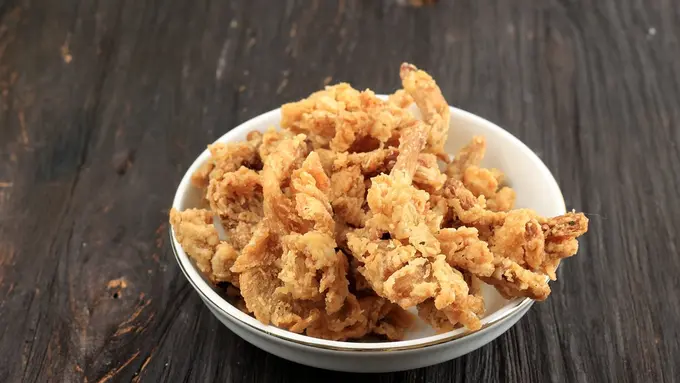 Jamur krispi sambal bawang