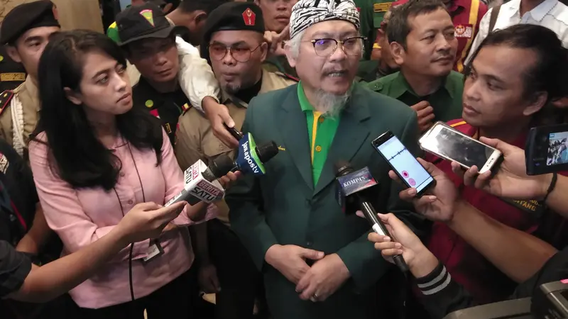 Ketua Majelis Syuro Partai Bulan Bintang (PBB) MS Kaban. (Liputan6.com/Ady Anugrahadi)