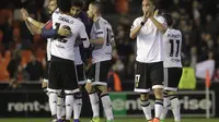 Hasil Lengkap Leg I Europa League: Valencia Pesta Gol