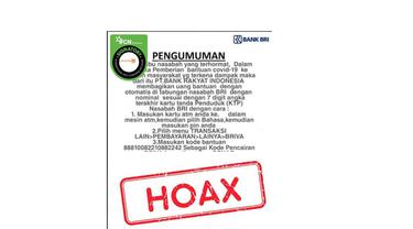 Cek Fakta Tidak Benar Bank Bri Berikan Bantuan Melalui Rekening Briva Cek Fakta Liputan6 Com