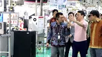 Kunjungan William Chou selaku CEO LG ke Indonesia. (LG Electronics Indonesia)