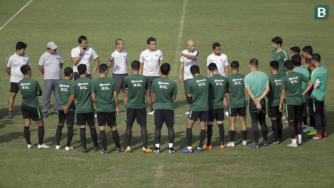 Latihan Timnas Indonesia